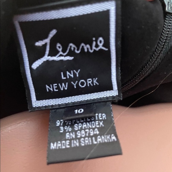 Lennie NY~ Black Velvet Size 10 Skirt - Picture 8 of 14